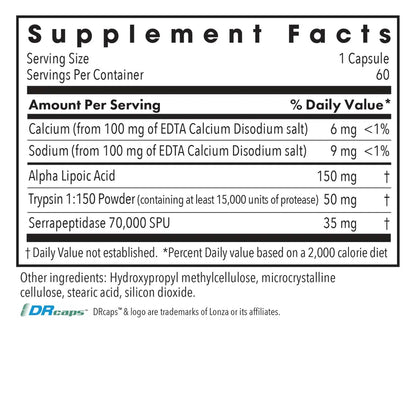 Allergy Research Group Biofilm Neutralizer with EDTA - 60 Delayed - release caps