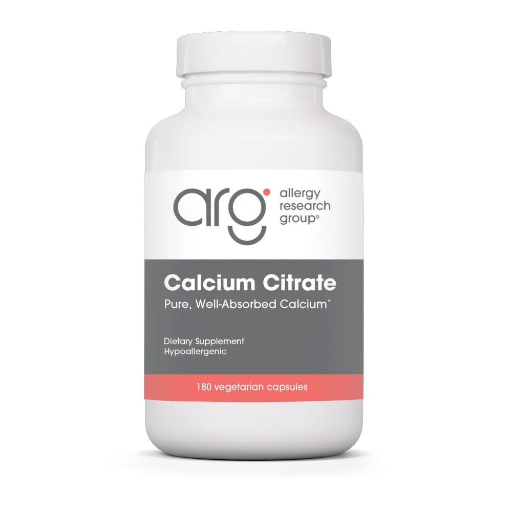 Allergy Research Group Calcium Citrate 150 mg - 180 caps