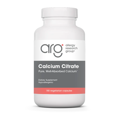 Allergy Research Group Calcium Citrate 150 mg - 180 caps