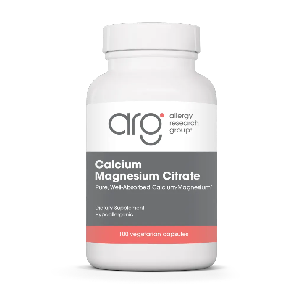 Allergy Research Group Calcium Magnesium Citrate - 100 caps