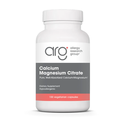 Allergy Research Group Calcium Magnesium Citrate - 100 caps