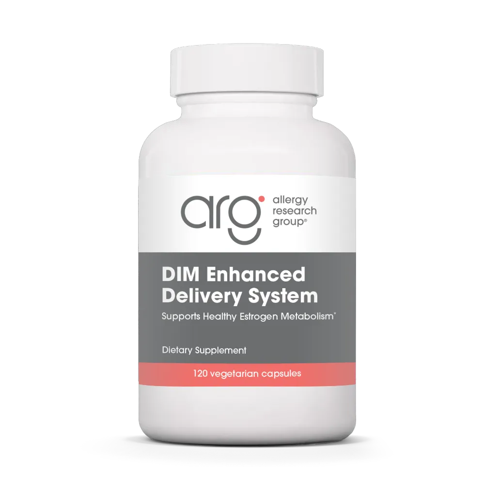 Allergy Research Group DIM Enhanced Delivery System - 120 vegcaps