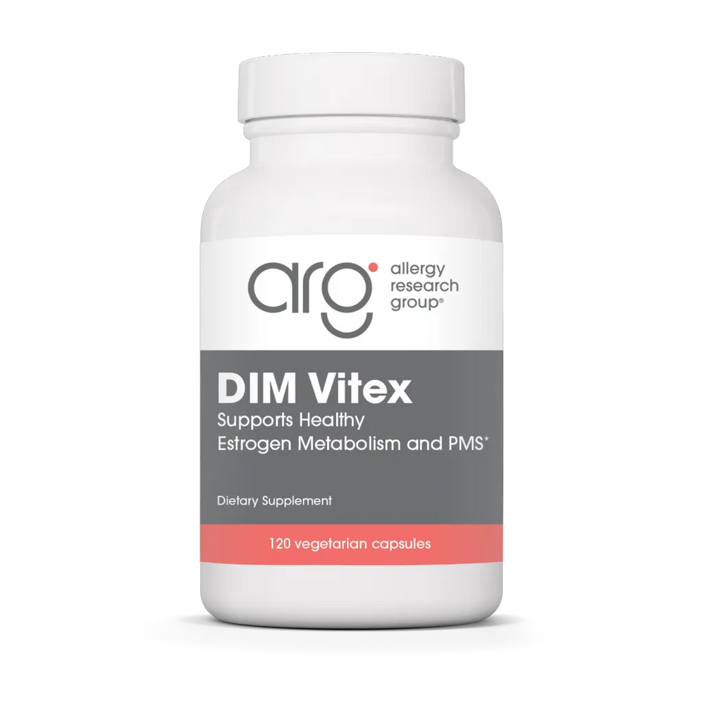Allergy Research Group DIM Vitex PMS Formula vegcaps label