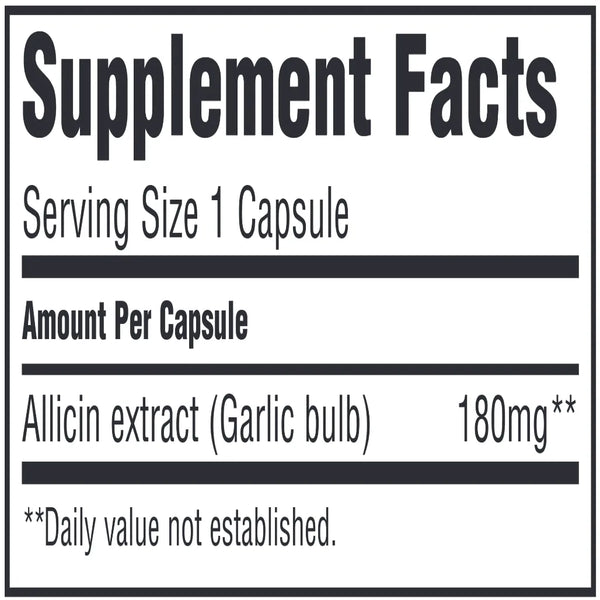 Allimax 180 mg Allimax International Limited