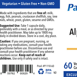 Alpha Lipoic Acid 600 mg patient one