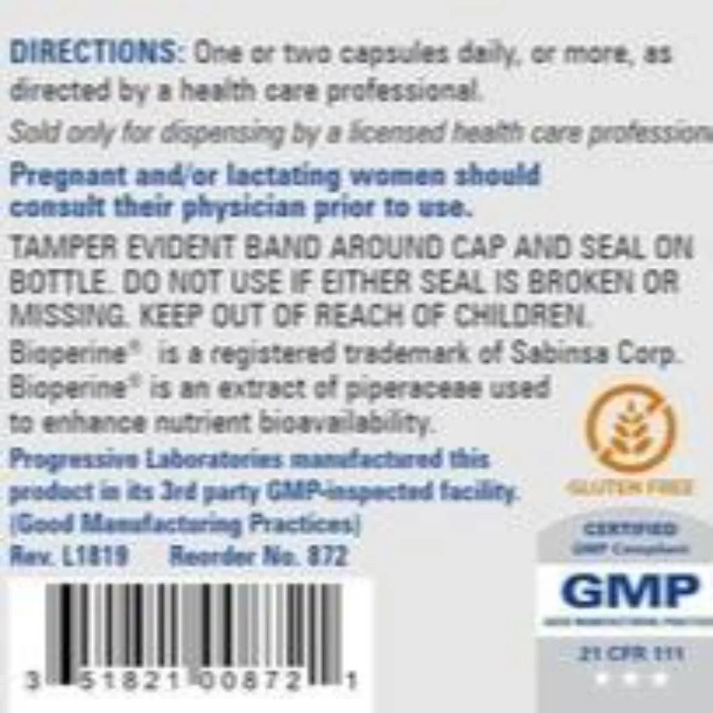 Alpha Lipoic Acid Progressive Labs - 60 Capsules