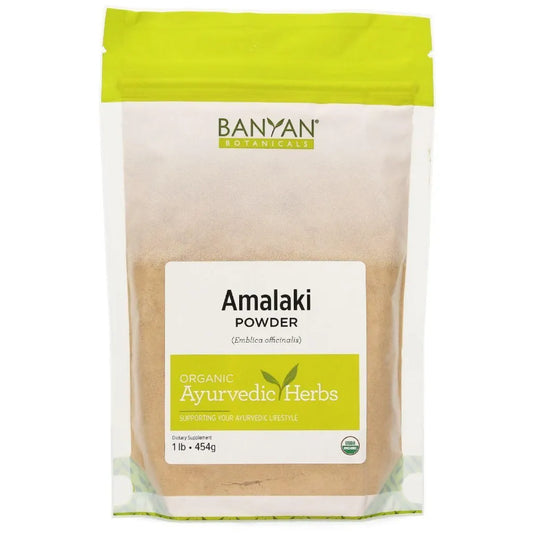Amalaki Fruit Powder, Organic 1 lb Banyan Botanicals
