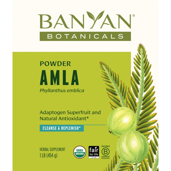 Amalaki Fruit Powder, Organic Banyan Botanicals