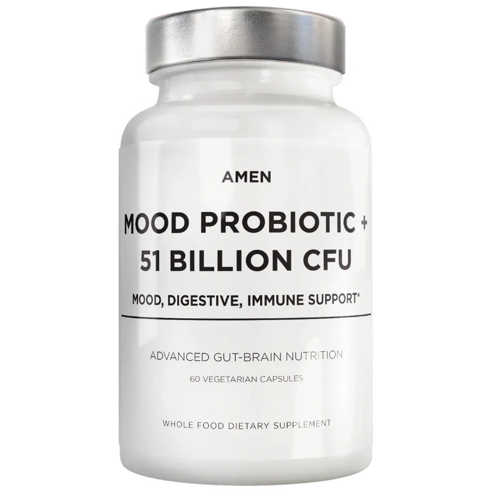 Amen Mood Probiotic + 51 Bil CFU - Support the Brain-gut Axis