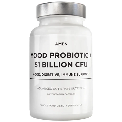 Amen Mood Probiotic + 51 Bil CFU - Support the Brain-gut Axis