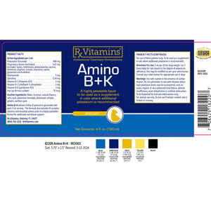 Amino B+K 120ml by Rx Vitamins for Pets at Nutriessential.com