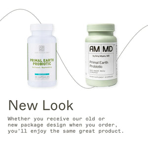 Primal Earth Probiotic Amy Myers MD | Supports digestive health and Relieves abdominal discomfort and bloating