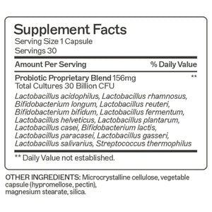 Probiotic Capsules 30 Billion Amy Myers MD