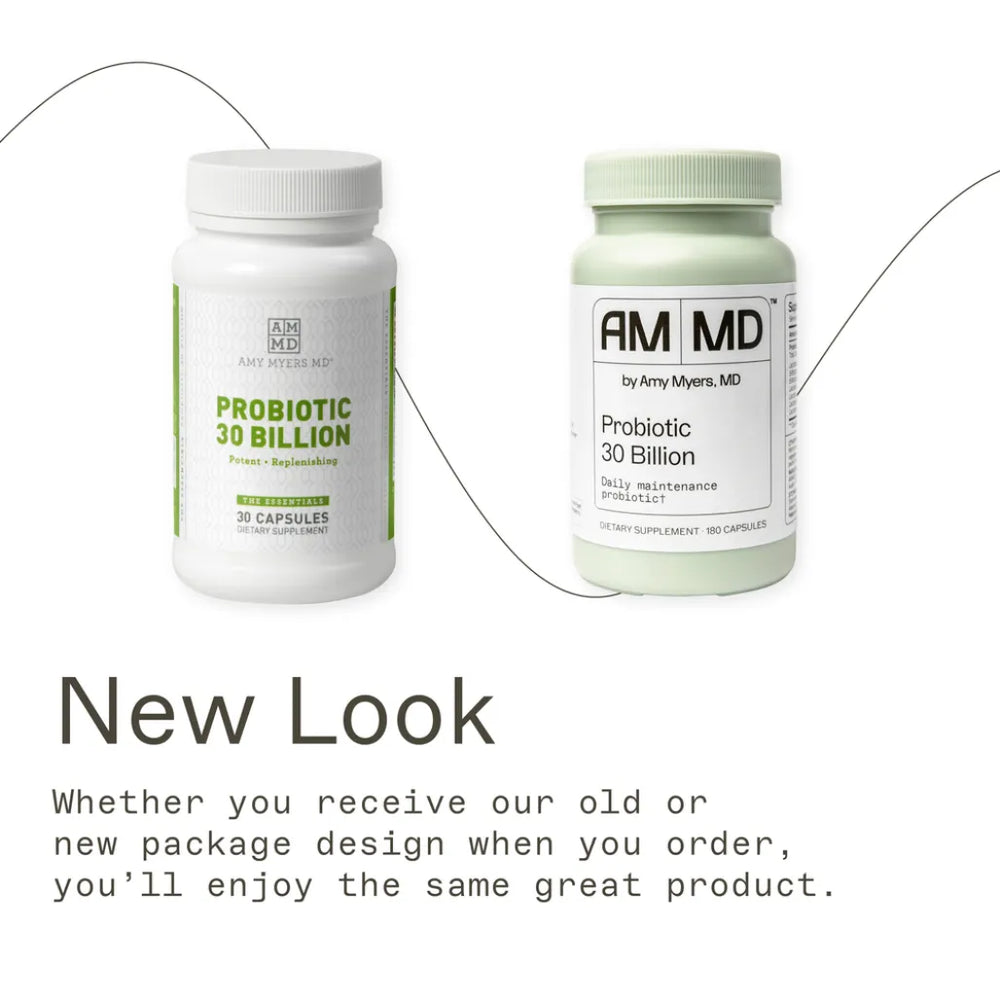 Probiotic Capsules 30 Billion Amy Myers MD