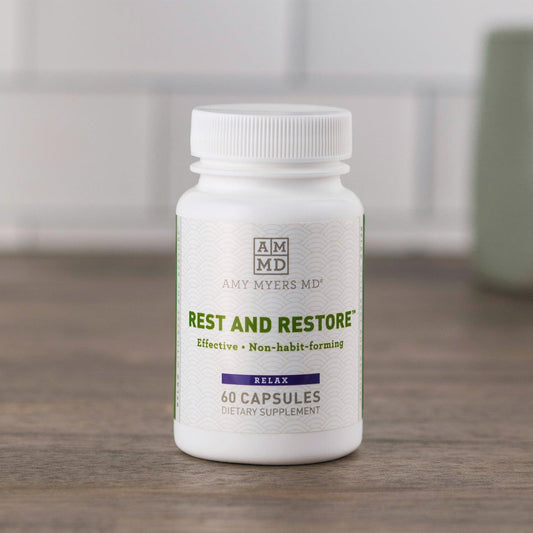Rest and Restore Amy Myers MD | Sleep formula that supports relaxation and positive mood