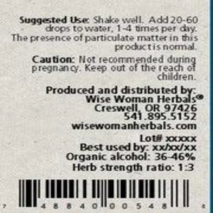 Angelica sinensis - dong quai Wise Woman Herbals