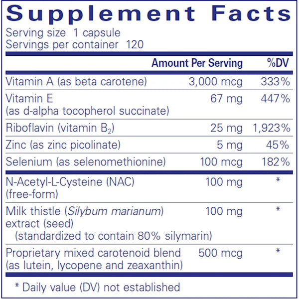 AntiOxidant-Formula-pure-encapsulations ingredients