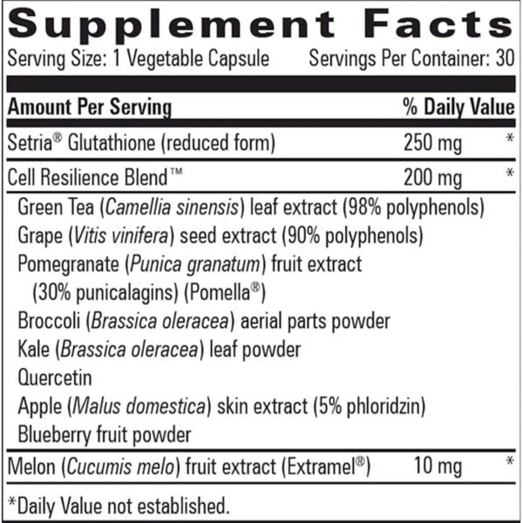 Antioxidant Resilience Progressive Labs