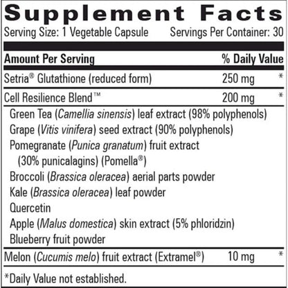 Antioxidant Resilience Progressive Labs