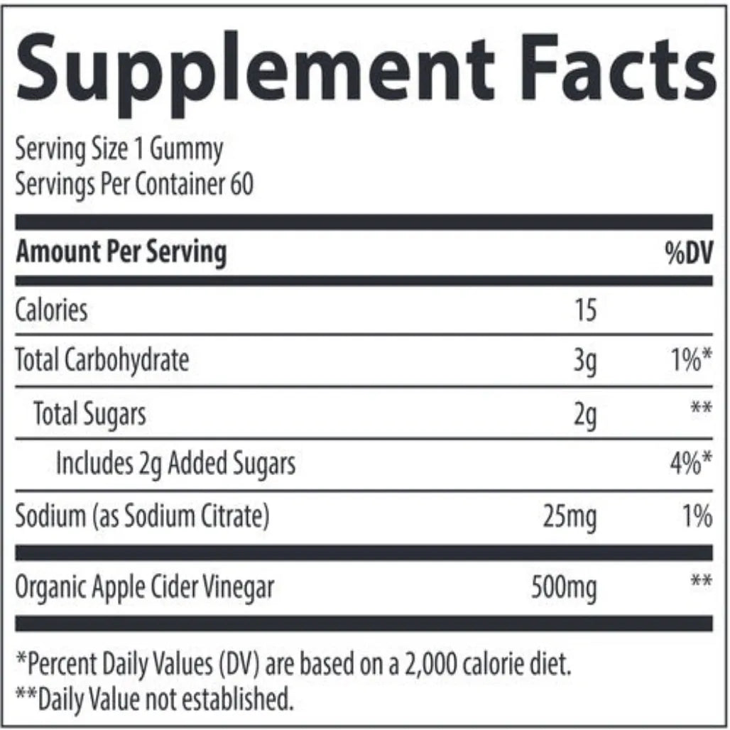 Apple Cider Vinegar Trace Minerals Research