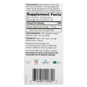 Apple Cider Vinegar Enzymedica