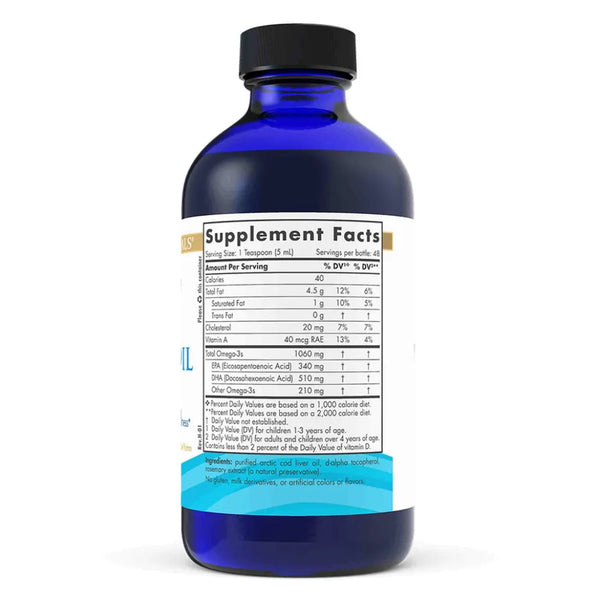 Arctic Cod Liver Oil Unflavored