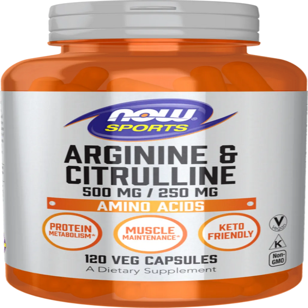 Arginine 500mg Citrulline 250mg