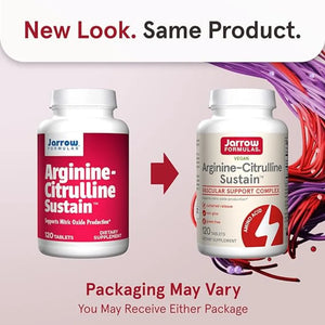 Arginine-Citrulline Sustain by Jarrow Formulas - Support Cardiovascular Health