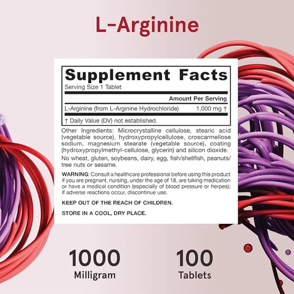 Arginine by Jarrow Formulas at Nutriessential.com