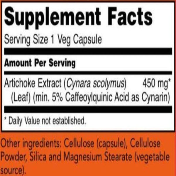 Artichoke Extract 450 mg NOW
