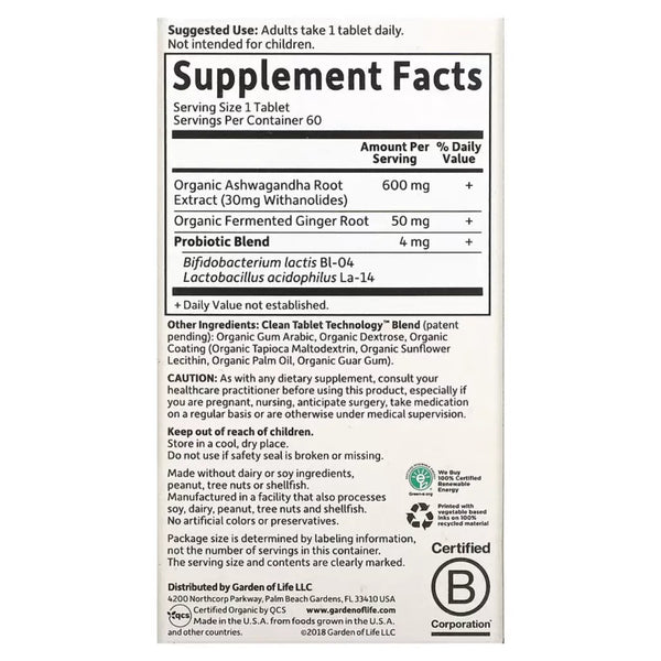 Ashwaganda Stress & Mood Organic