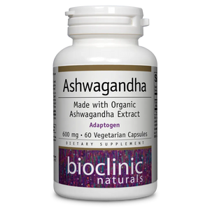 Ashwagandha 600mg Bioclinic Naturals