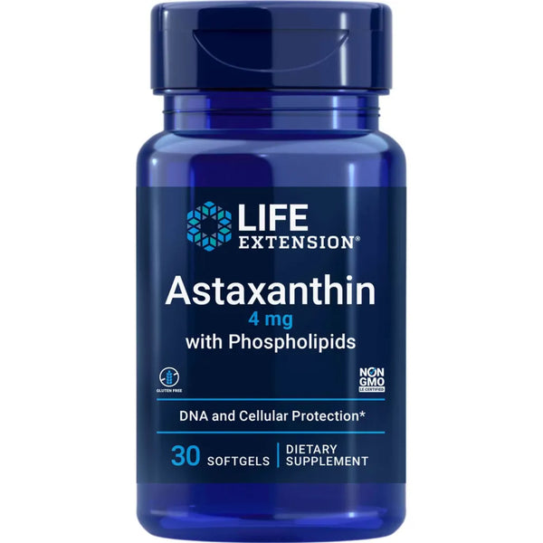 Astaxanthin with Phospholipids 4mg by Life Extension