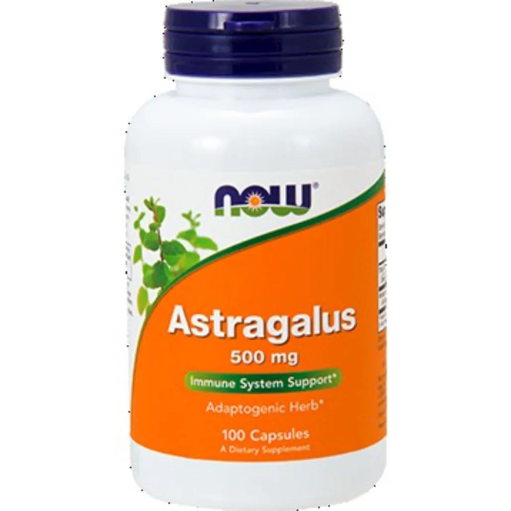 Astragalus 500 mg by Now - 100 Capsules |  Support Immune Health