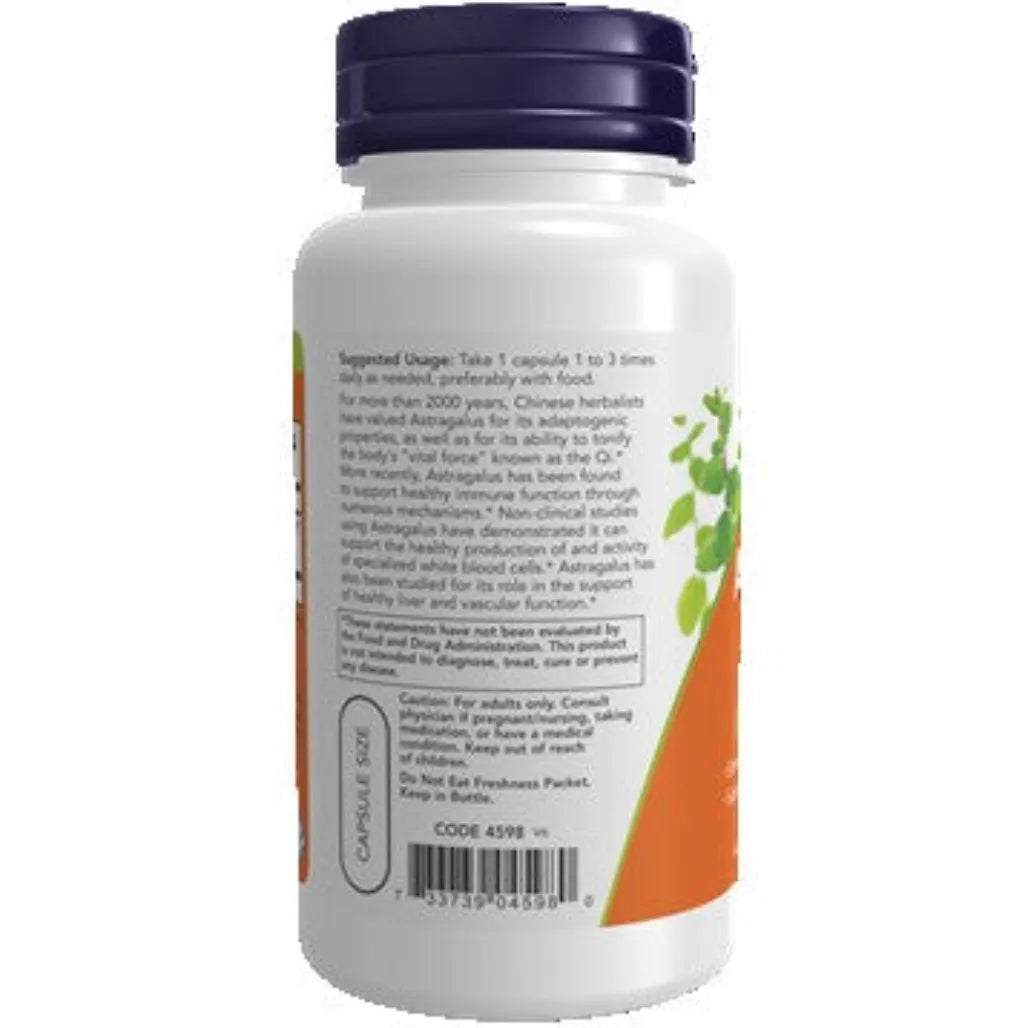 Astragalus Extract 500 mg Now