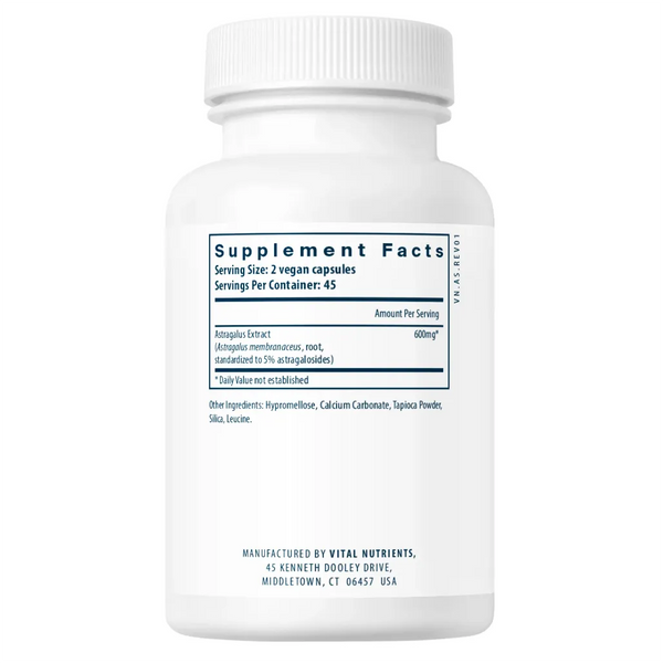 Astragalus Root Extract - 90 Capsules - Vital Nutrients