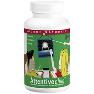 Attentive Child Chewables Source Naturals