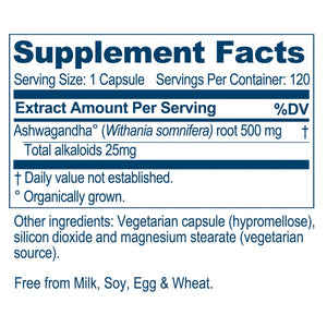 Ashwagandha by Ayush Herbs at Nutriessential.com