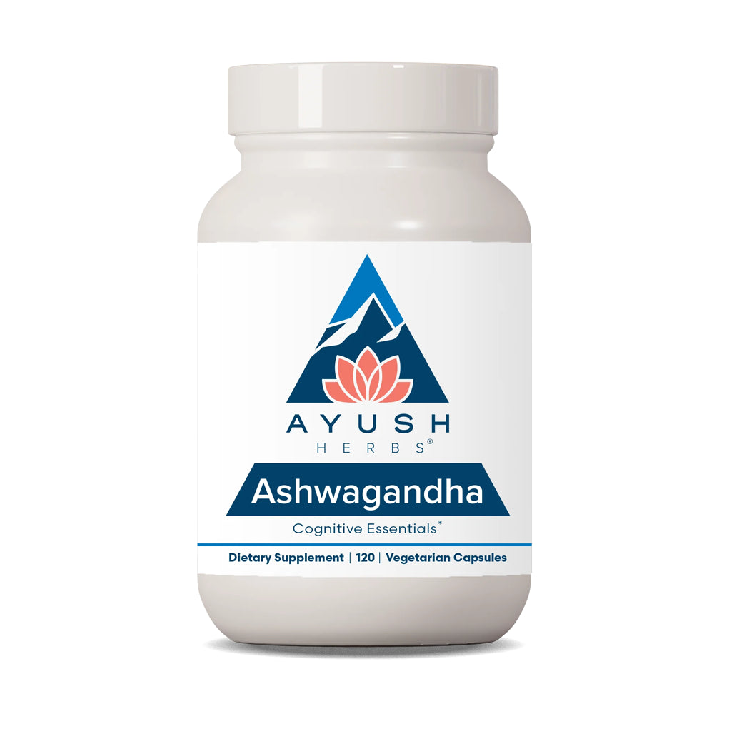 Ashwagandha by Ayush Herbs at Nutriessential.com