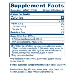 High Omega3 1270mg Ayush Herbs