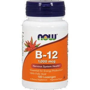 B-12 1000 mcg NOW