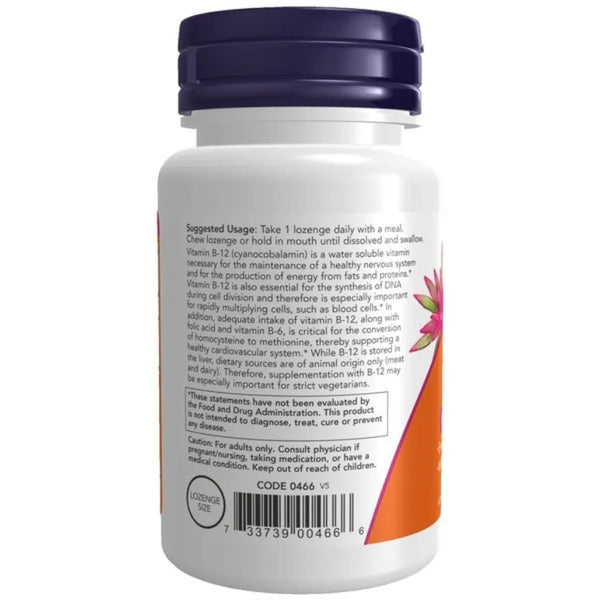 B-12 1000 mcg NOW