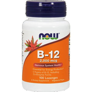 B-12 2000 mcg NOW