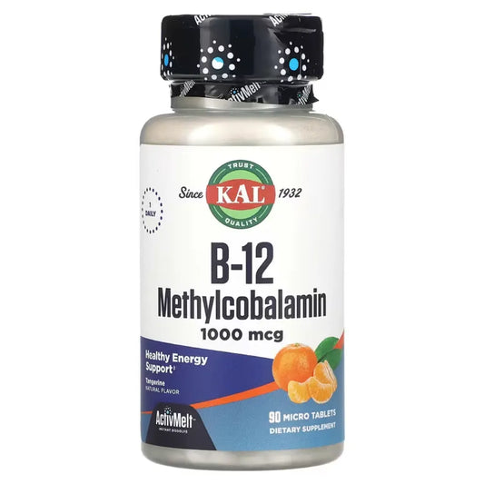 B-12 Methyl 1,000 mcg Tangerine KAL