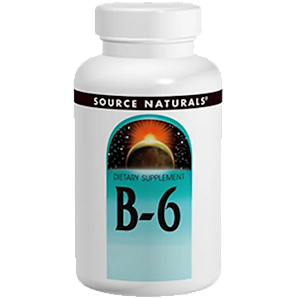 B-6 500 mg Source Naturals