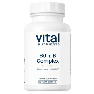 Vital Nutrients B6 + B-Complex - Helps to Convert Carbohydrates into Energy