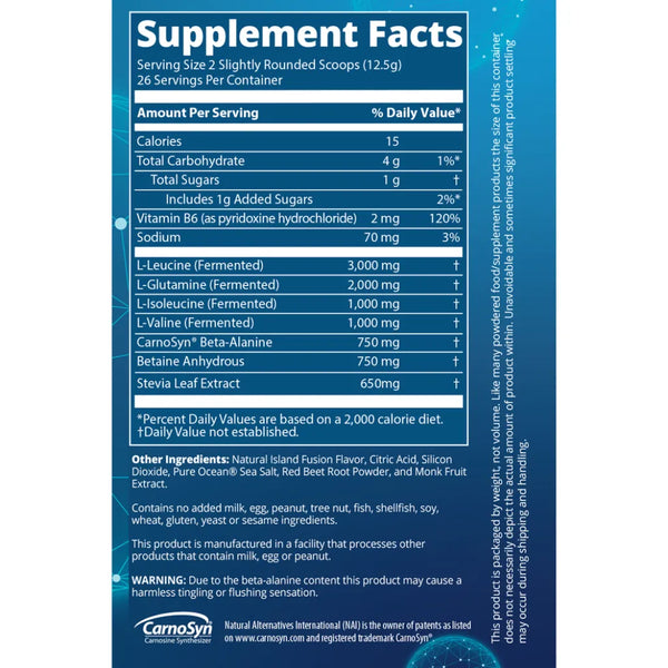 BCAA+G Reload - Island Fusion by &nbsp;Metabolic Response Modifier