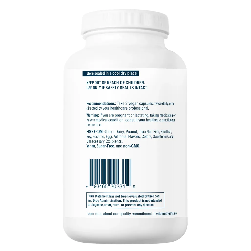 About BCQ by Vital Nutrients - 240 Vegetarian Capsules | Provides Antioxidants