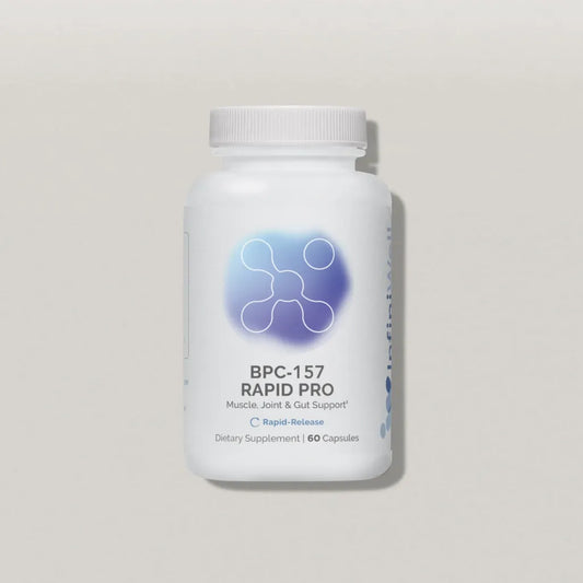 BPC-157 Rapid Pro - 500mcg - 60 Capsules  | Muscle, Joint and Gut Support