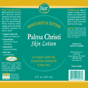 Palma Christi Skin Lotion Baar Products